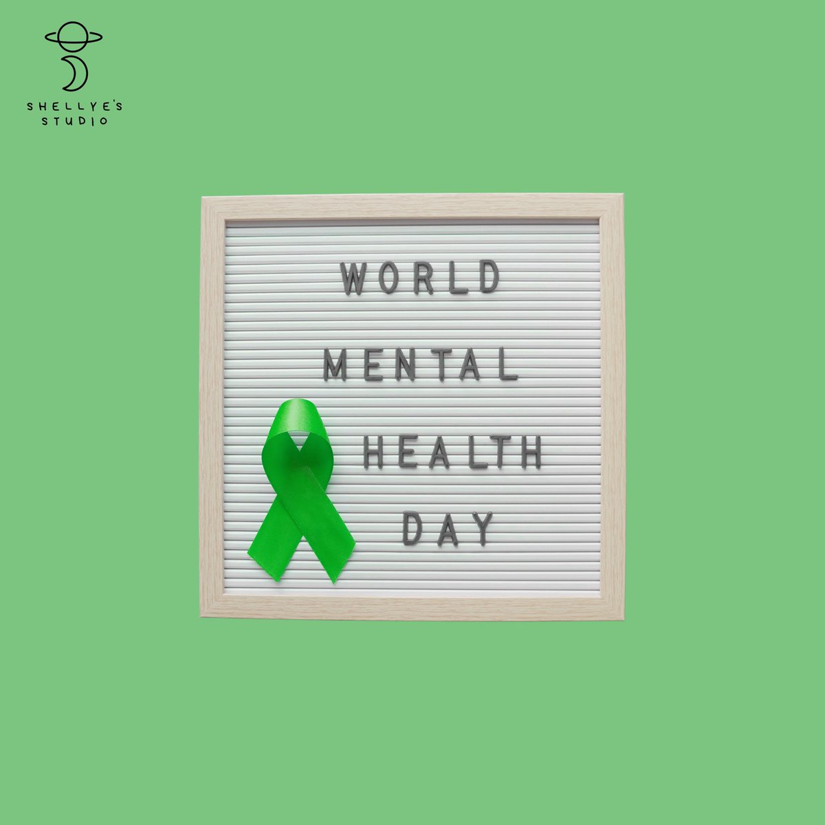 shellyesstudio's tweet image. Today is #WorldMentalHealthDay, an international day for global mental health education, awareness and advocacy against societal stigma. In honor of today everything in my shop will be 25% off until tomorrow! Let’s continue to destigmitize the stigma 💚 instagram.com/p/CU2wXTjJgzk/…