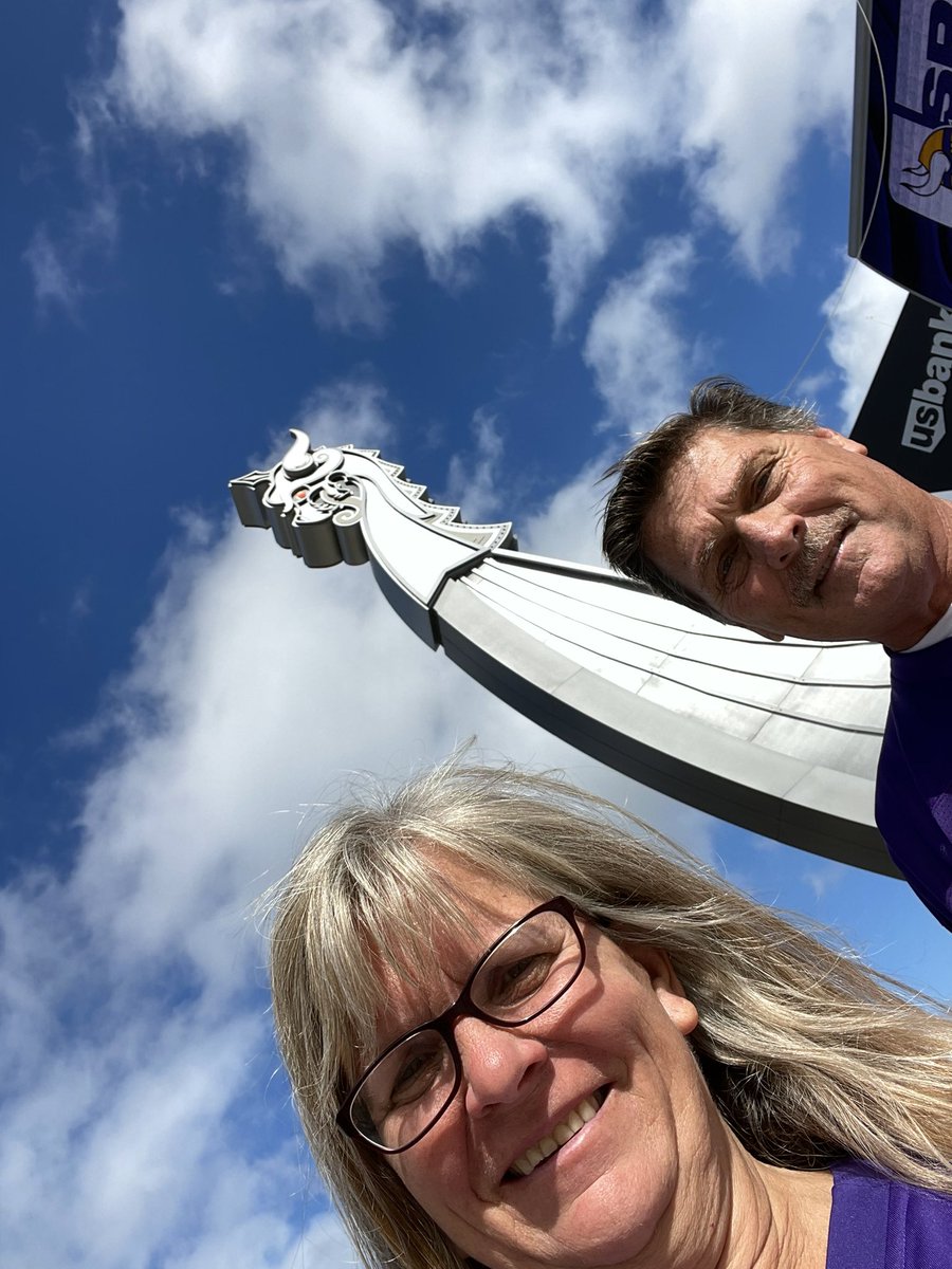 GenevaKubal's tweet photo. #skol #mnvikings great day for a game. https://t.co/FCu8qxRkVb