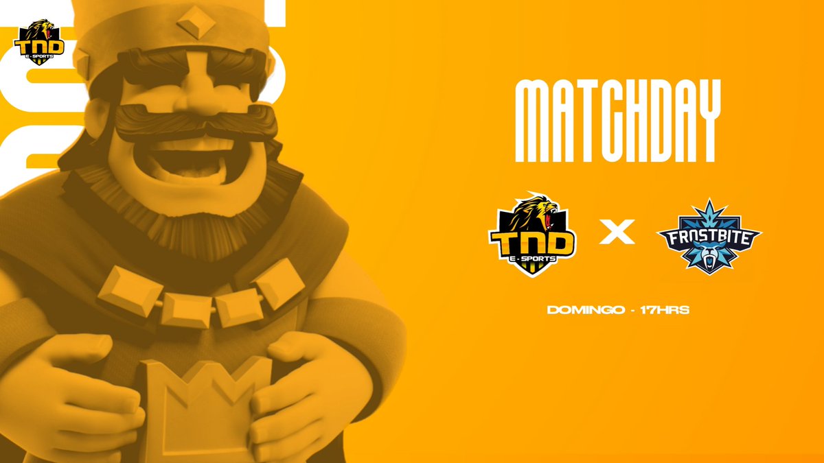 • MATCHDAY | <a href="/Betesports_/">Wolves Hunter's Packs</a> 

- É O JOGO DA VIDA! 💛

🔥 Oitavas de final
🆚 Frostbite
⏰ 17h 🇧🇷
📺twitch.tv/recameca <a href="/Recameca/">Recameca 😈</a>

#NationTND