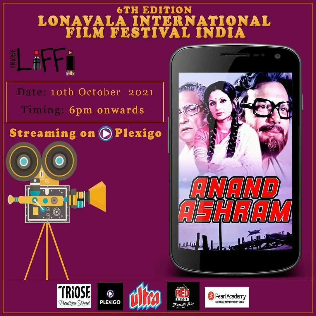 DIVYASOLGAMA's tweet photo. Day 9 & finale time at #LIFFI2021 celebrating the cinematic journey of the great filmmaker #ShaktiSamanta
Join me along with some great panellists revisiting - #AnandAshram (#UttamKumar #SharmilaTagore #RakeshRoshan #MoushamiChatterjee)
6pm on #Plexigo
RJ #DivyaSolgama https://t.co/tOaPTjRZK4