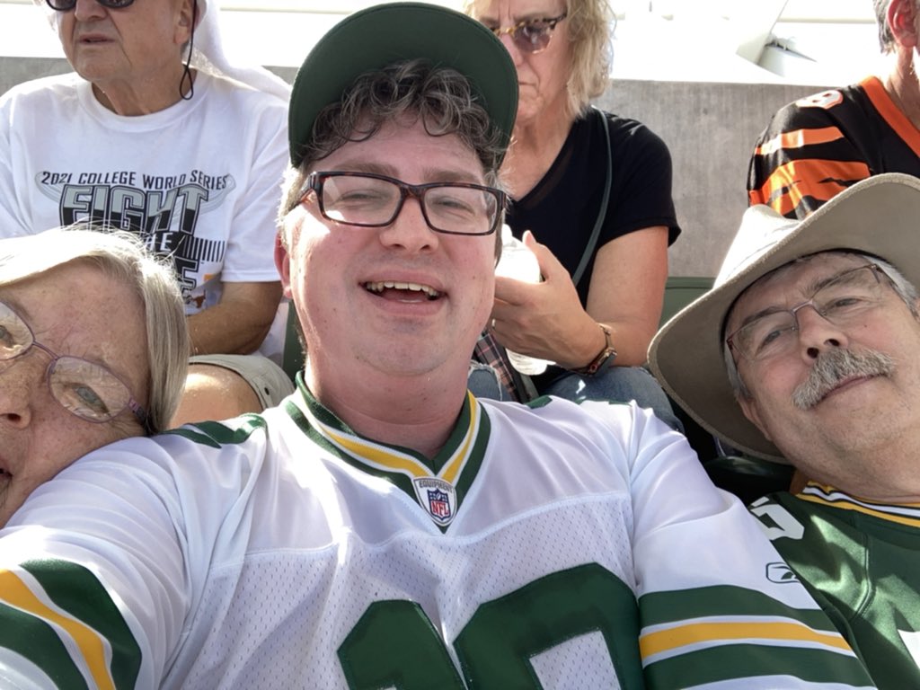 Matttrombone's tweet photo. When I heard my first โGO PACK GOโ cheer, I literally got chills! LFG!!! #GoPackGo https://t.co/VbRejBikQV