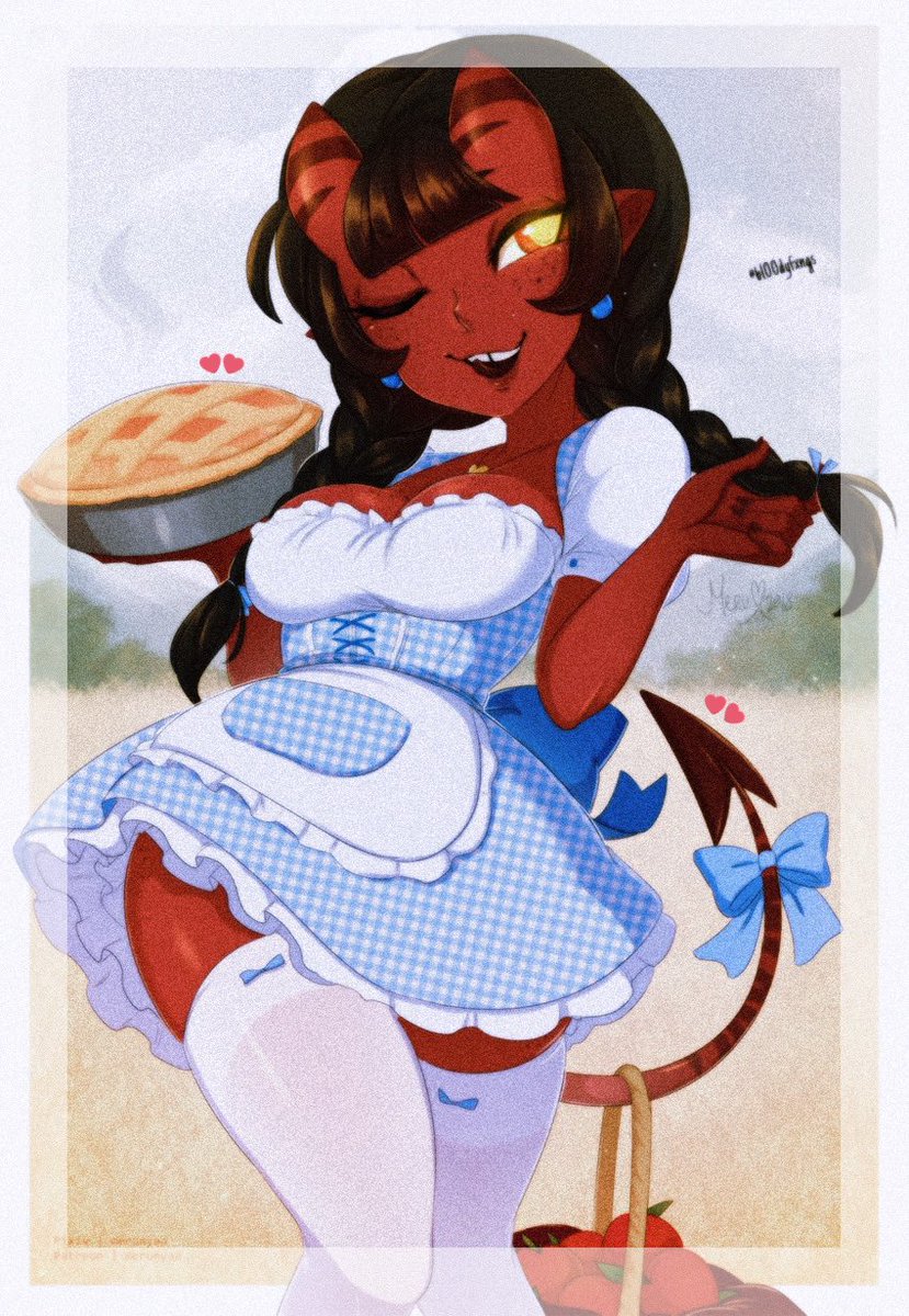 bl00dyfxngs's tweet image. ⠀
⠀⠀⠀ 𝑆ℎ𝑒 𝑚𝑎𝑑𝑒 𝑠𝑜𝑚𝑒 𝑎𝑝𝑝𝑙𝑒 𝑝𝑖𝑒  ♡

      ⠀  ⠀