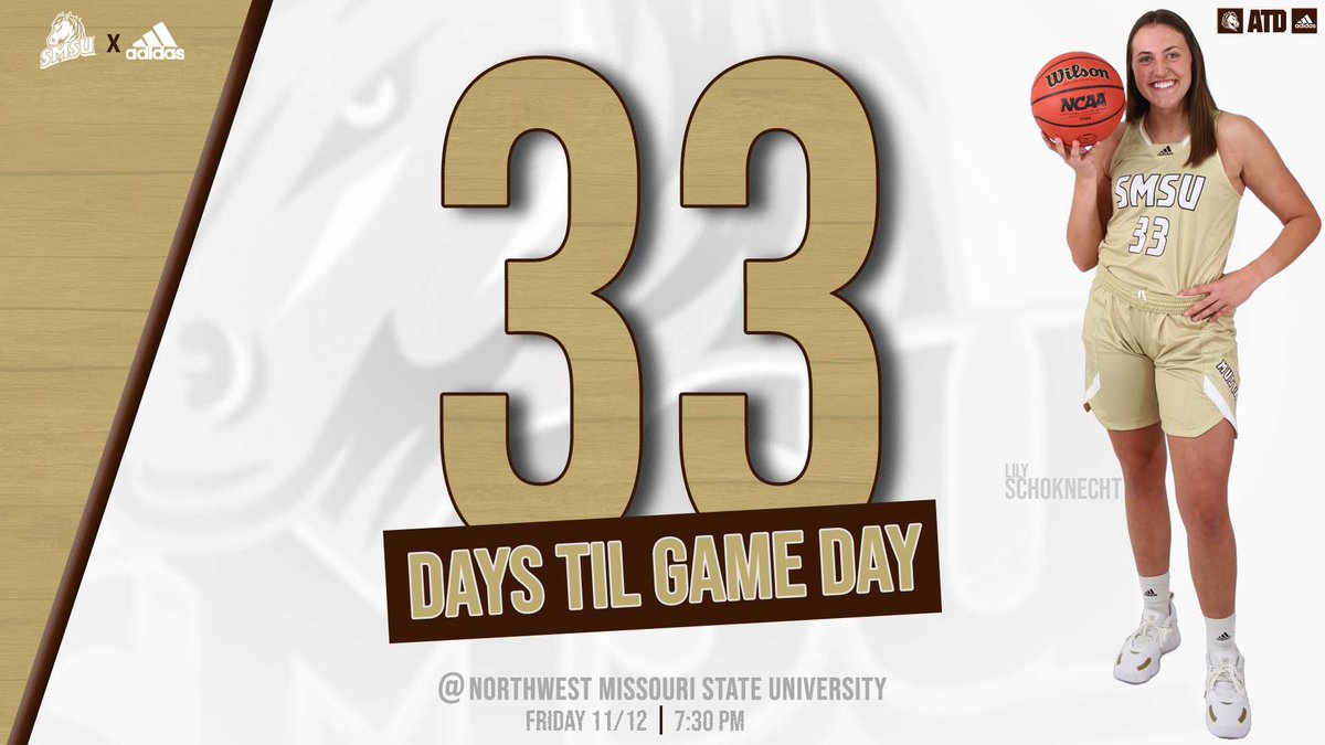 We're Lily (33) days away from tip-off!

#ATD #LetsRide