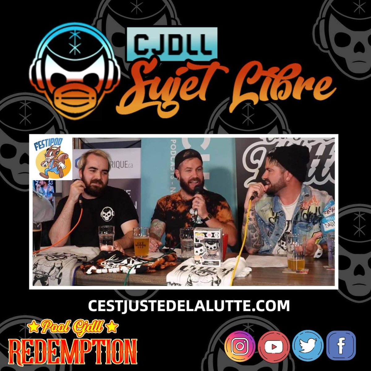 Voici notre premier podcast devant public qui a eu lieu dimanche dernier au <a href="/FestiPod/">FestiPod</a> ! 

👉youtu.be/3BQrGM_vfLU