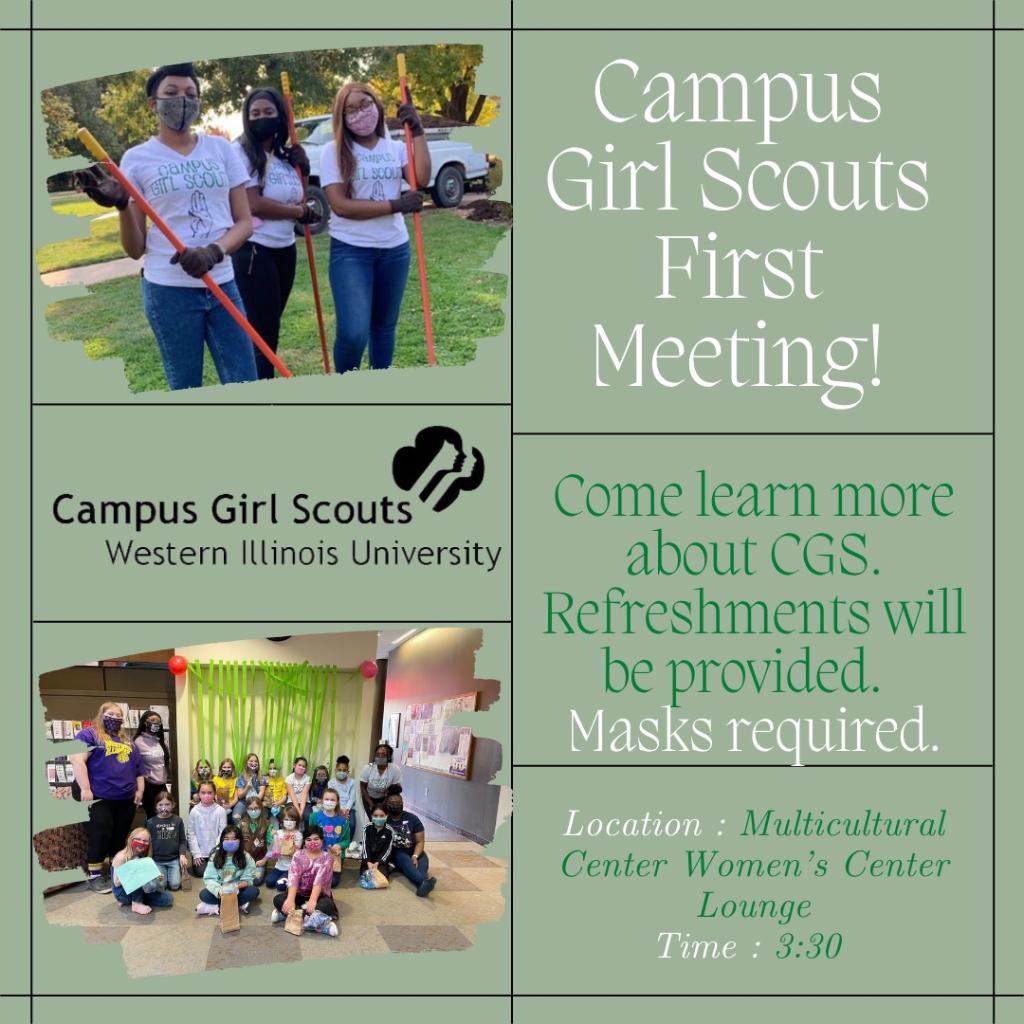 Campus Girl Scouts 💚 tweet media