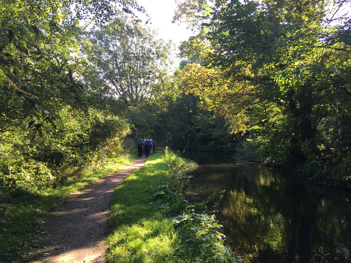 doristhehat's tweet image. Wonderful wandering along the Cuckoo Way and Chesterfield Canal in the autumn sunshine. Nice to see #OSBenchmark on bridge 34 @CanalRiverTrust