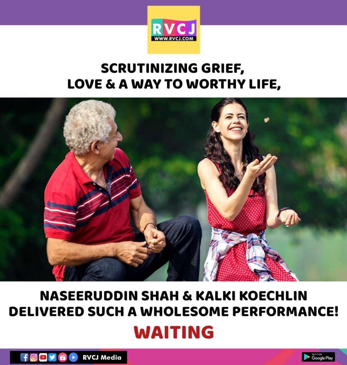 Waiting ♥️
#naseeruddinshah #kalkikoechlin #anumenon #bollywood #rvcjmovies