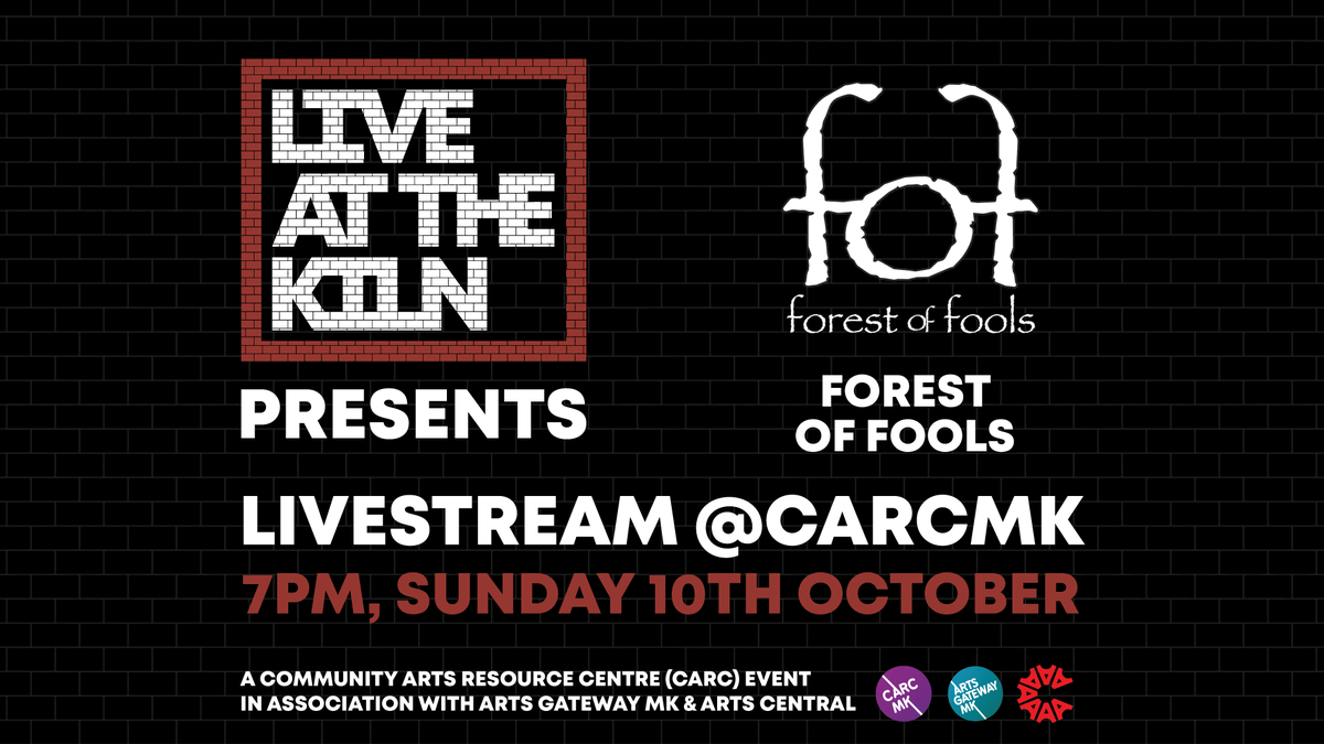 Aaaaand we're #LiveAtTheKiln with <a href="/forestoffools/">forest of fools</a>!

Grab the stream at fb.me/e/1JuMakYED

#localmusic #supportlocalmusic #lovemk #lovemkmusic #miltonkeynes #forestoffools