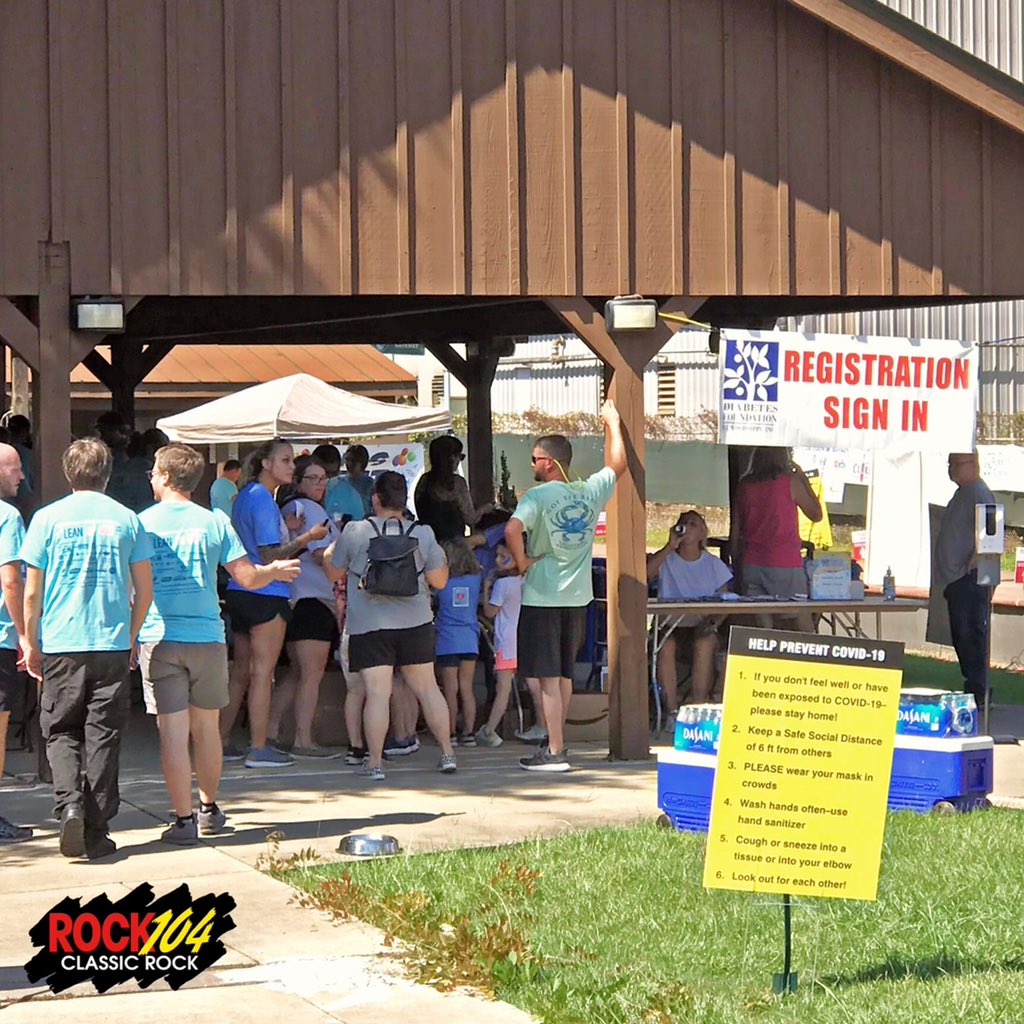 Jon Lamar is live from the Diabetes Foundation of Mississippi’s fundraising walk in Hattiesburg.  More details during #Rock104RockTrax on 104.5FM