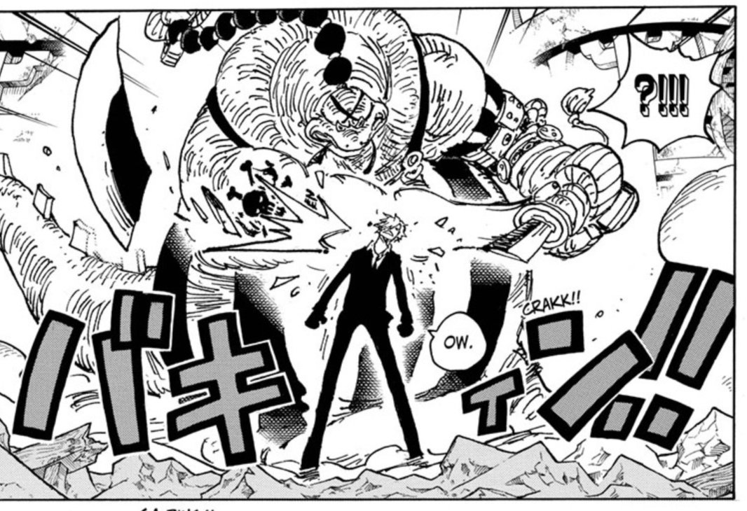 Sanji Microwaves Queen's Insides