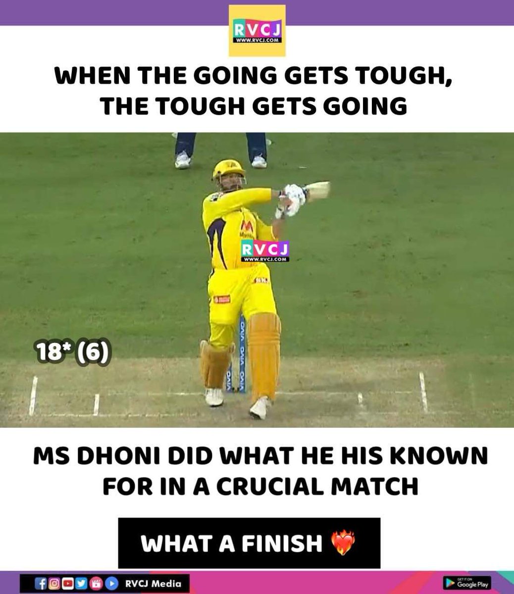 RVCJ_FB's tweet photo. Take A Bow..MS Dhoni..❤️
#IPL2021 #DCvCSK https://t.co/nSHPjga4xO