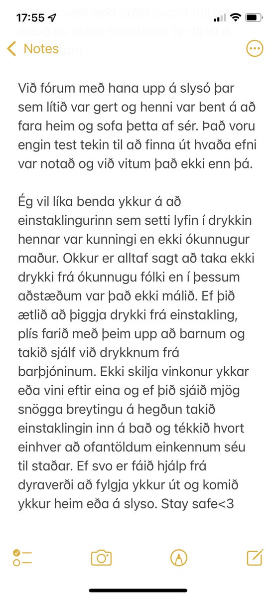 Sæl, sem betur fer er verið að opna meira á umræðuna um byrlanir. Ég sem vinkona vill deila minni reynslu á því að vera aðstandandi og ég vona að þið lesið þetta til enda.