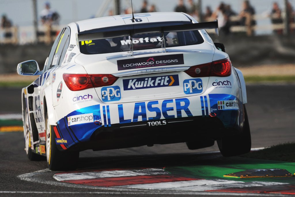 AidenMoffat16's tweet photo. Back on the podium 🏆🏁 Buzzing to end the day with a p3 after starting race one 21st! @LaserRacing done a great job giving me a race car to make ground every race, thanks team 💙 @Kwik_Fit @BTCC https://t.co/VHUxxi66St