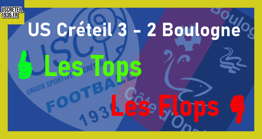 uscreteil1936's tweet photo. 🚨 LES TOPS ET LES FLOPS

Après l'importante victoire des Béliers face à un adversaire direct, découvrez nos tops et nos flops du match.

🔗 Notre article : https://t.co/Q0x2KCJk20

#USCLUSBCO #NationalFFF #AllezCréteil #ESPFRA https://t.co/wQtoNSJ2Qr