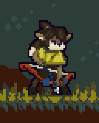 SteelWoolGame's tweet photo. Pixel Art Day! Here's the main cast of Steel Wool!

#ドットの日 https://t.co/cJNrBj0gFR