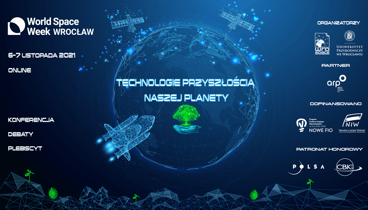 #WorldSpaceWeek #Wrocław 6 - 7th of November will  hosted by <a href="/UPWr_edu/">Uniwersytet Przyrodniczy we Wrocławiu</a> this year! Sing up!👉evenea.pl/pl/wydarzenie/…