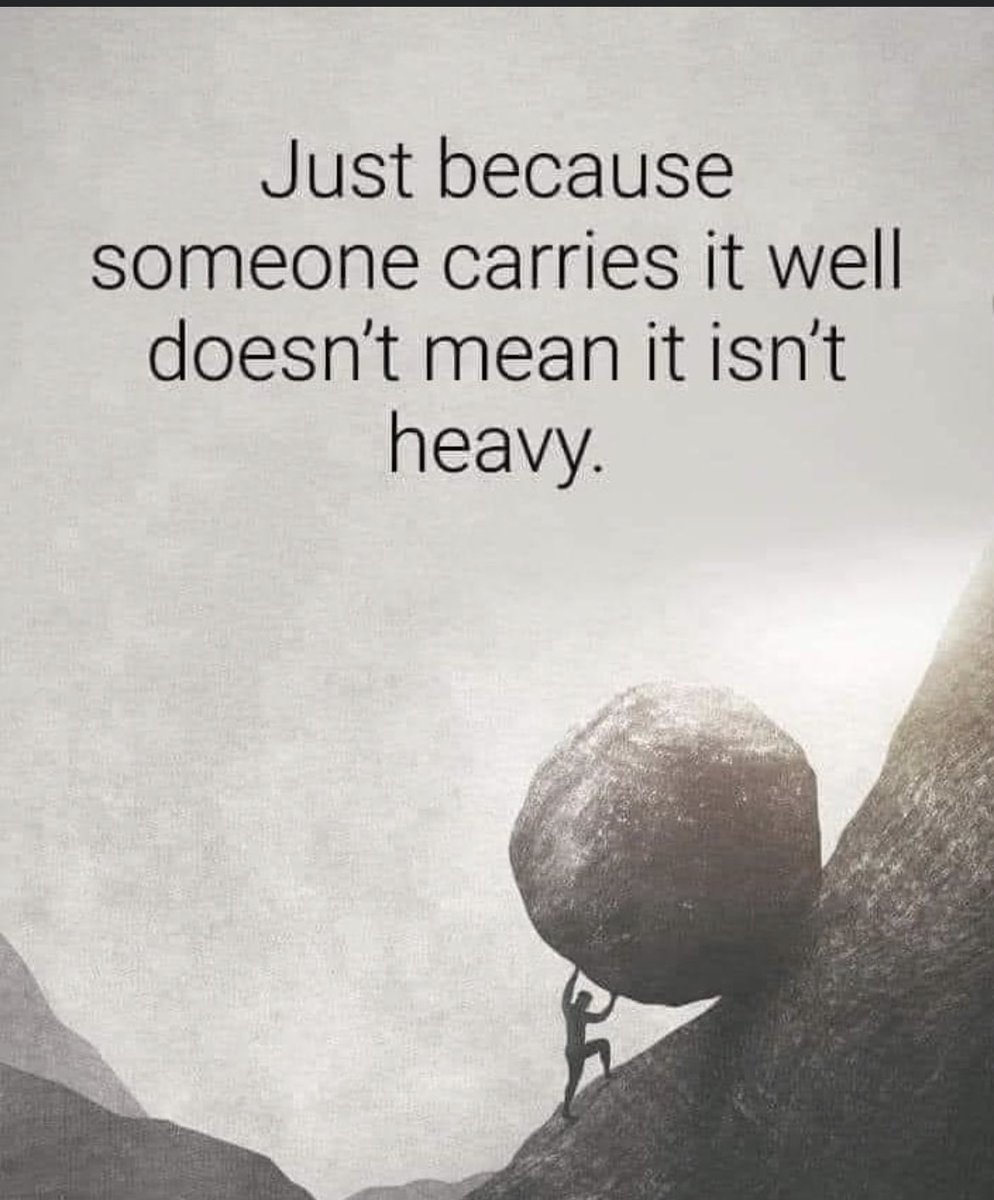 It’s ok to admit it’s heavy. Talk to someone. There’s plenty of people out there ready to help with the load or just walk beside you. Don’t be silent. Reach out.