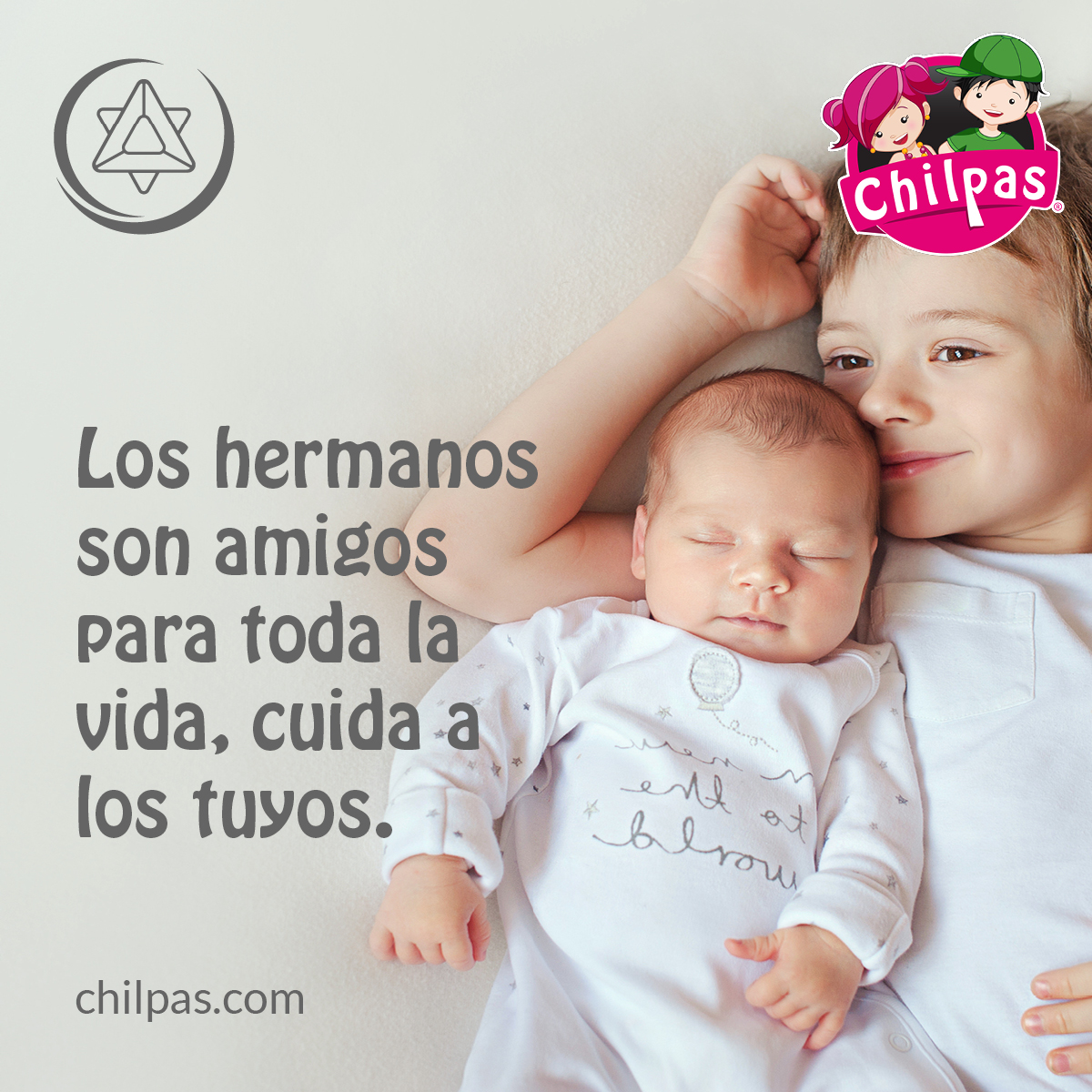 chilpas_mx's tweet photo. Fomentar el amor entre hermanos asegura que tus hijos siempre estén acompañados. #Chilpas https://t.co/JglF2H9PiJ
