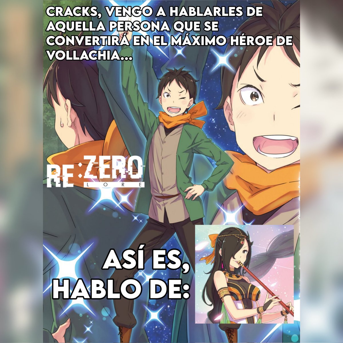 rezerolore's tweet photo. Una persona incomparable
#rezero #rezerosubaru #meme https://t.co/R4QdbMUJj2