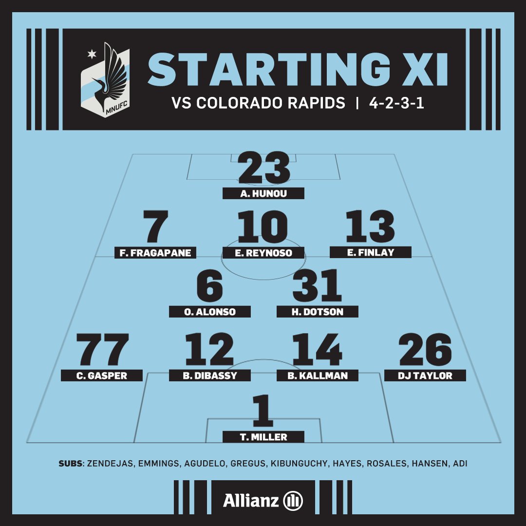 MNUFC's tweet photo. The boys on this fine Sunday afternoon. https://t.co/NOuLvpHIkn