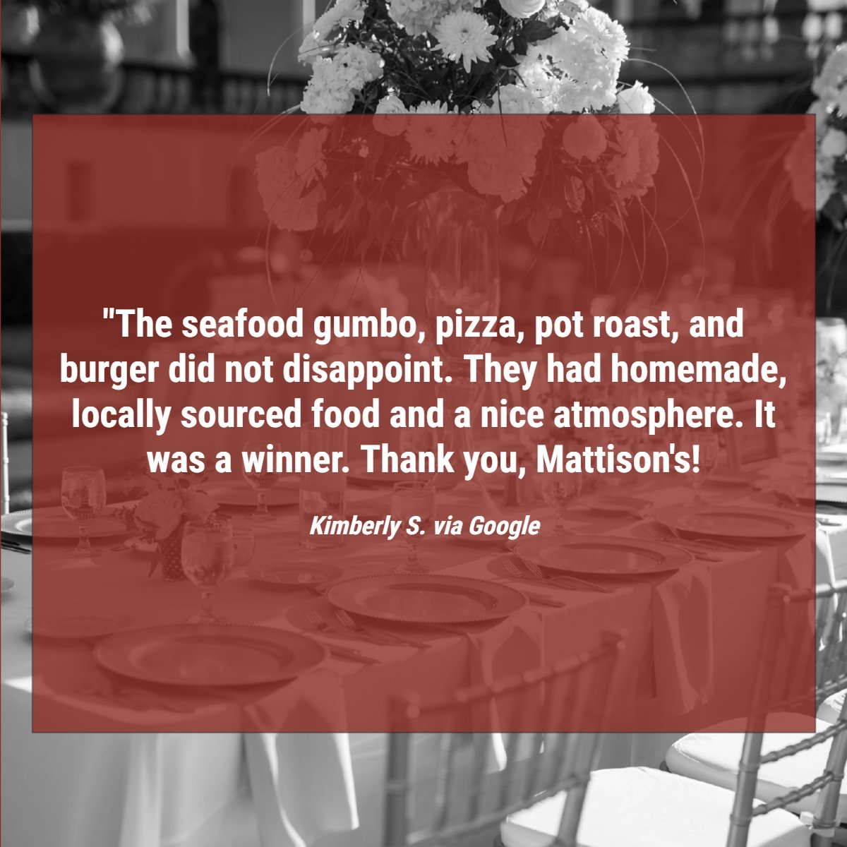 Mattison's Forty-One Restaurant & Catering tweet media