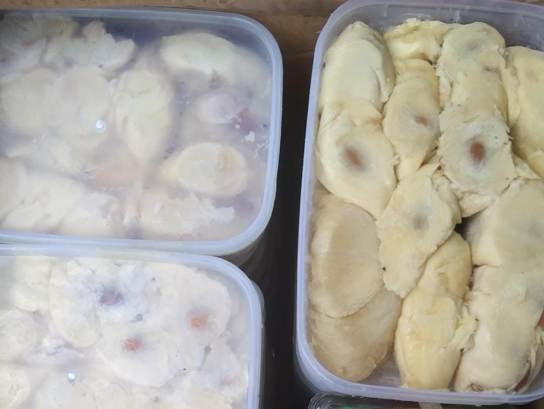 Durian medan frozen 400-500gr

Pengiriman dari pondok aren tangerang selatan 
Via:
Gosend &amp; Grab

Harga Rp. 50.000,- /Box

Order wa 081219663519