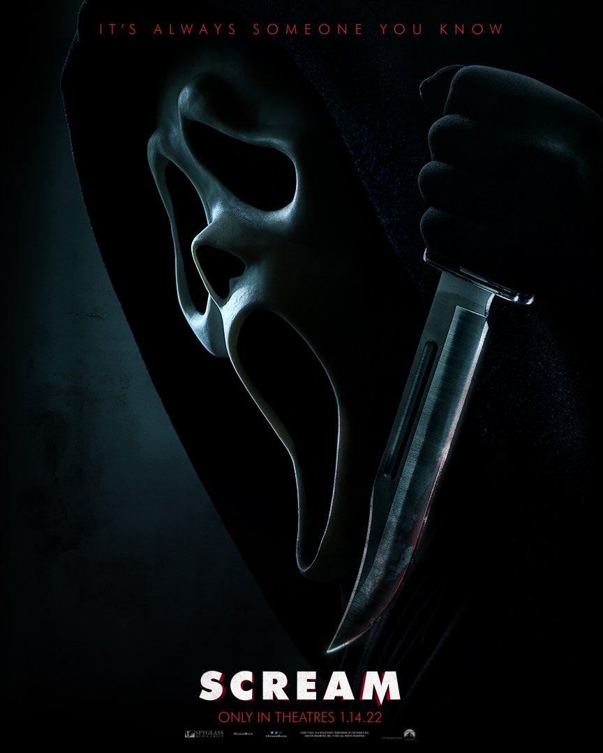 it’s always someone you know 
January 14, 2022 #ScreamMovie <a href="/ScreamMovies/">Scream</a>