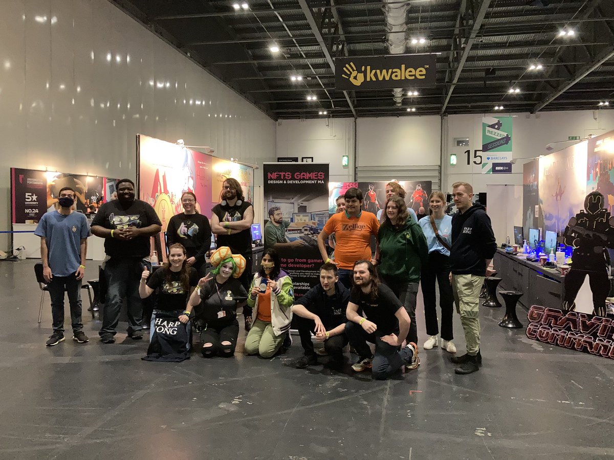 We’d like to say a BIG THANK YOU to everybody that visited our students at their stands in the Rezzed Zone over the past 4 days! We hope you enjoyed the Games. The students have all worked so hard on them. Looking forward to seeing you again next year 🎉 #EGX