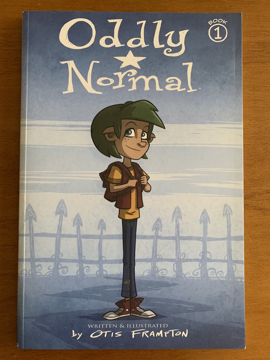 TracyEdmunds's tweet image. Oct 10 Oddly Normal by @otisframpton Nice twist on a classic misfit tale that kids will relate to. On another level it examines the nature of mankind and our beliefs in good &amp;amp; evil. References Ambrose Bierce &amp;amp; Edmond Burke, quotes Shakespeare &amp;amp; The Rolling Stones. #smartcomics