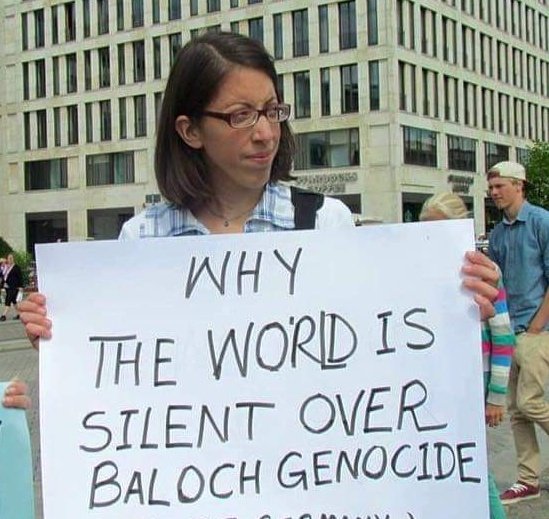 IFazilaBaloch's tweet photo. Why the world is silent over Baloch genocide ?...... Balochistan💔...

#StopBalochGenocide https://t.co/h1QdvkGNrk