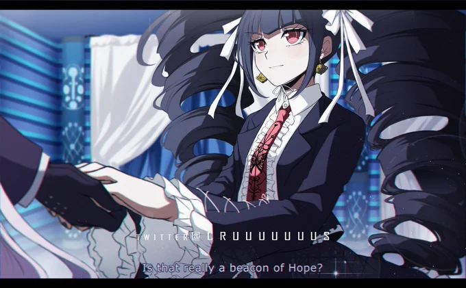 Danganronpa screenshots redraw ❤️ 