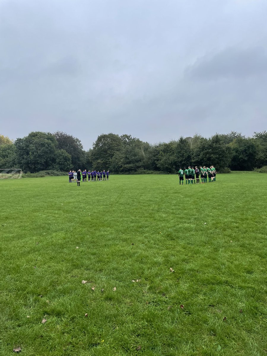 A minutes silence today for two of our leafs who have both lost parents recently. #footballfamily