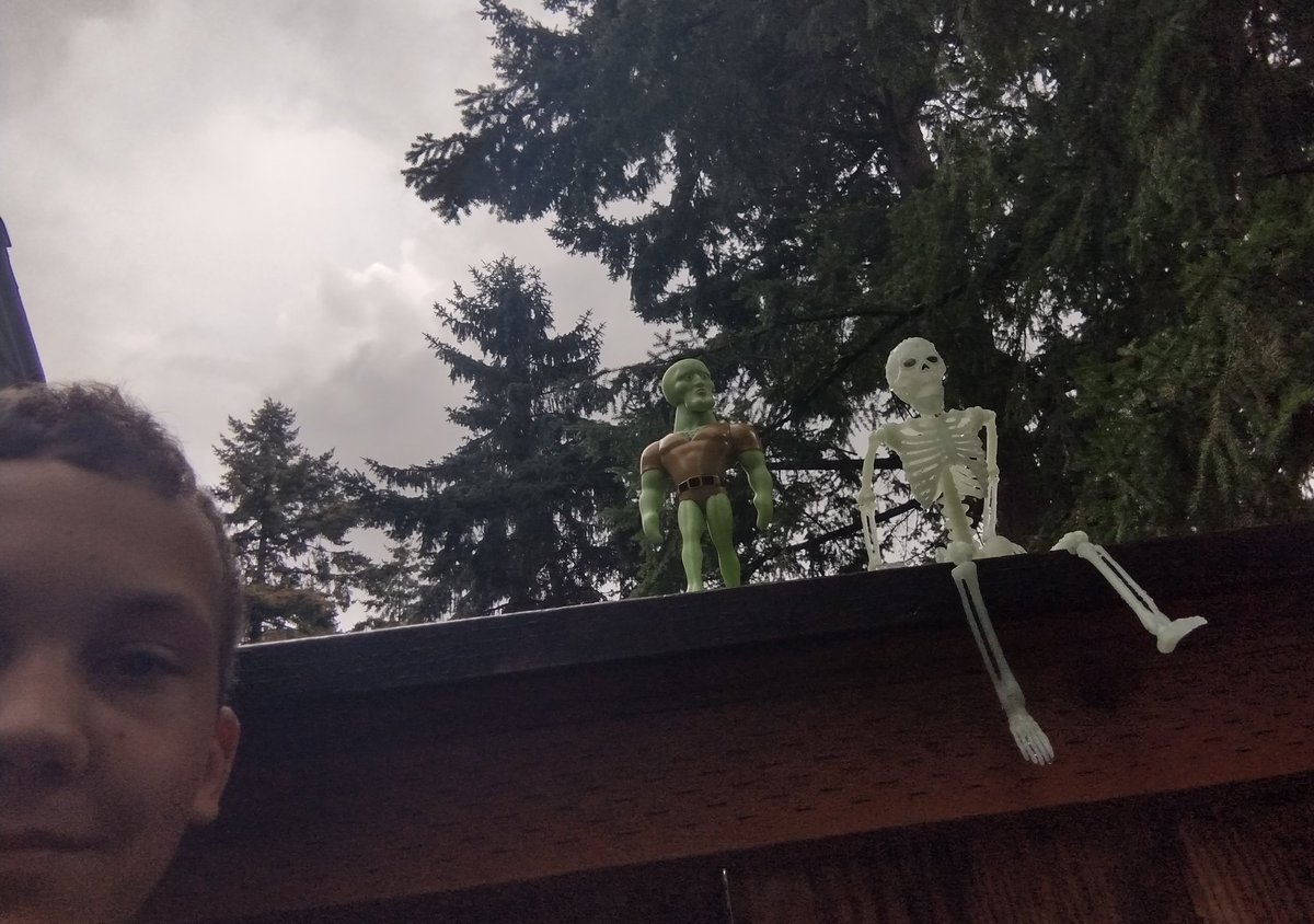 PausedSponge's tweet image. Just finished setting up all my Halloween decorations