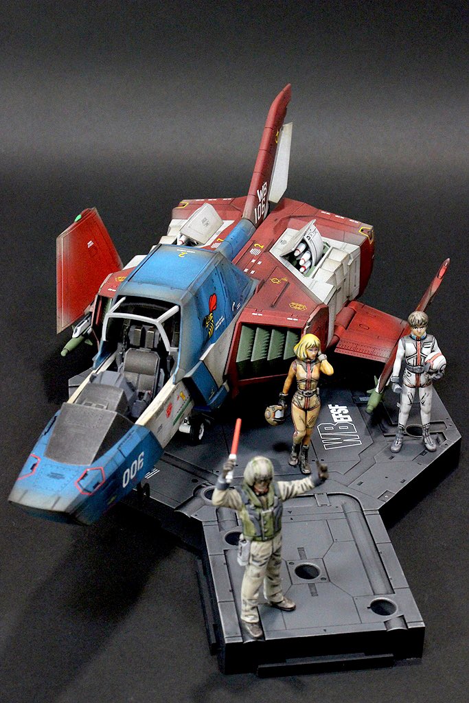 過去作ね😊
コアファイターセイラさんの乗機でやった時のです
#ガンプラ