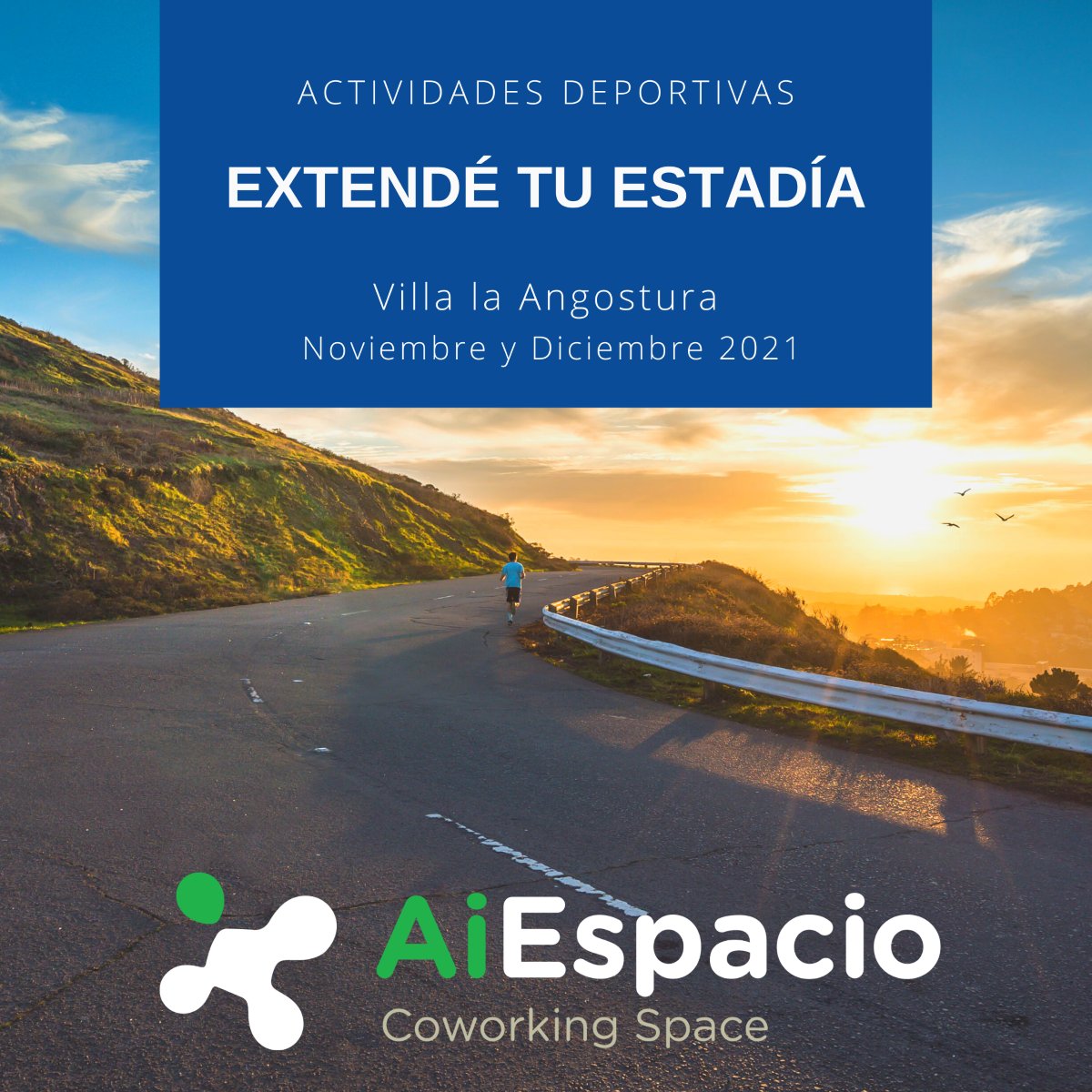 Noviembre y Diciembre son los meses de los eventos deportivos en #VillaLaAngostura
Si venís a disfrutar de tu pasión deportiva podés extender tu estadía con un #trabajoRemoto desde  <a href="/AiEspacio/">AiEspacio</a> 

¡Consultanos! hola@aiespacio.net.ar +549 2944246655
Agenda: 📣villalaangosturaturismo.gob.ar/noticias/agend…