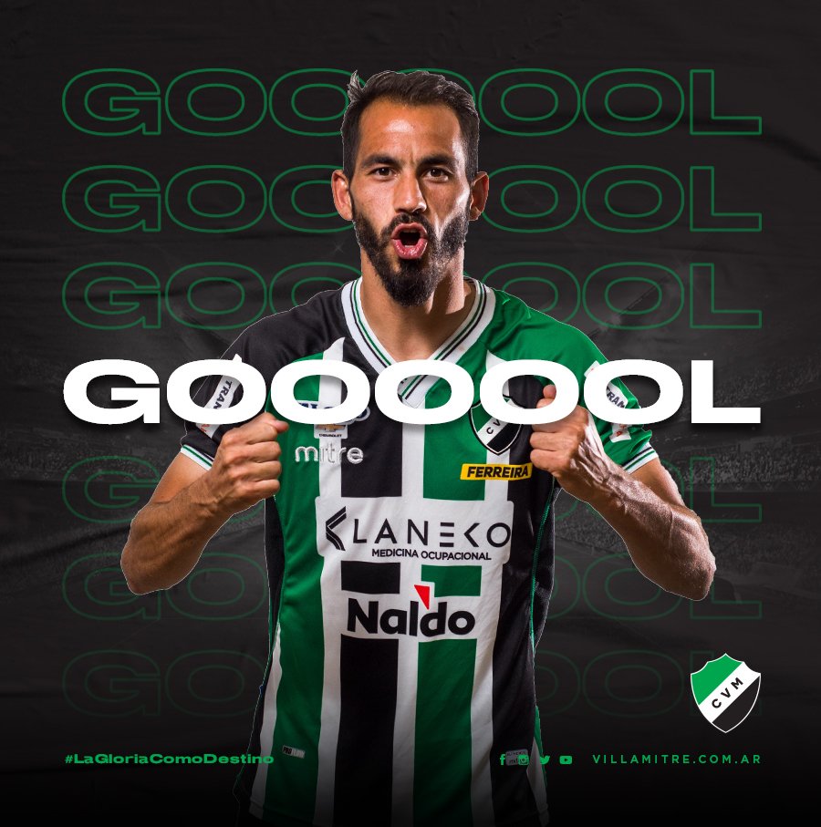VillaMitreBB's tweet photo. ⚽ 35' GOOOL de Nicolás Del Grecco.
Villa Mitre 1- Desamparados 0.

#LaGloriaComoDestino
#ElClubDeLaCiudad🇯🇴 https://t.co/49GC24e8tj