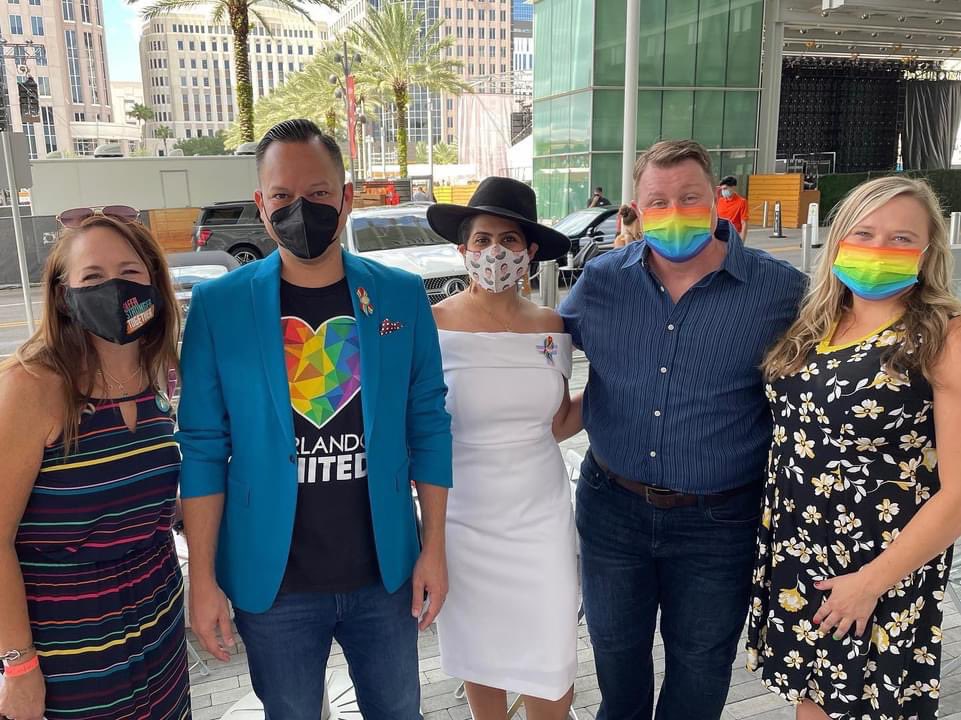 NicoleWilsonD1's tweet photo. Thank you @DrPhillipsCtr for hosting the first #pridebrunch 🌈 perfect Sunday fun day with some of my favorite people @CarlosGSmith @AnnaForFlorida @ZebraCoalition https://t.co/oNzTPpqPp8