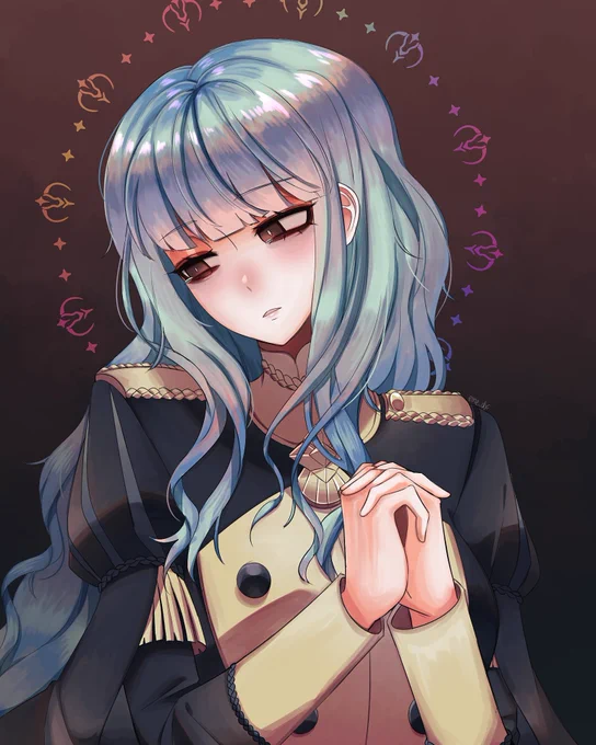 Wanted to draw Marianne with her hair down 