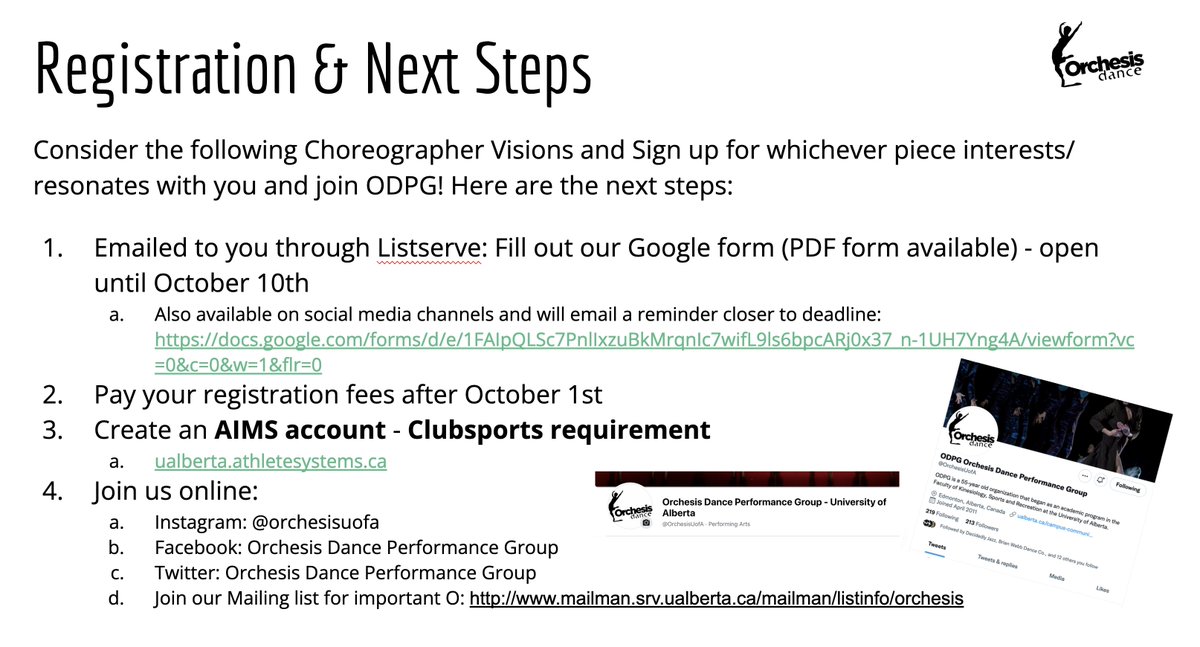Choose your choreographer piece and sign up: docs.google.com/forms/d/e/1FAI…