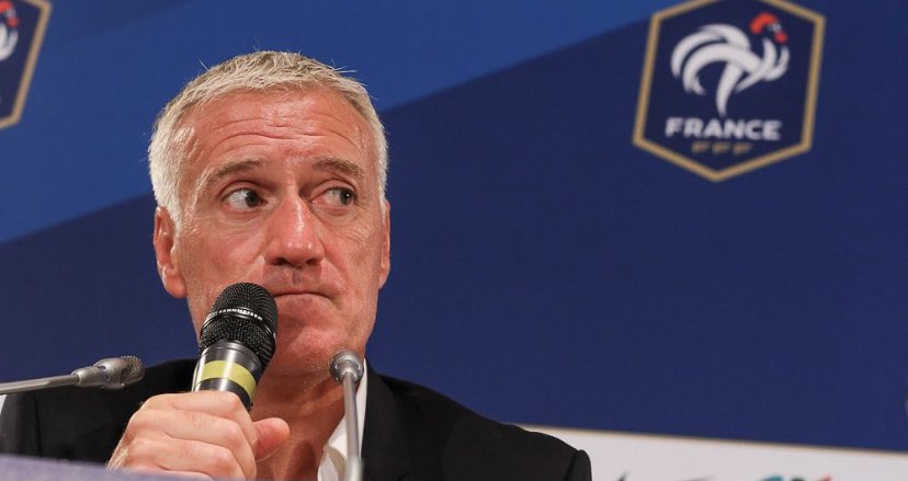EmmaVirmoux's tweet photo. La tête de Didier quand il voit que Laporte stoppe Mbappé #ESPFRA https://t.co/cF6Y4TeT3C