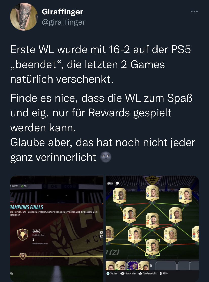 Giraffinger tweet media