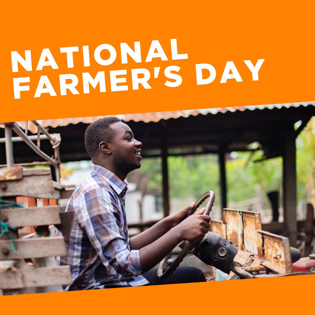 National Farmer’s Day is celebrated on October 12. Acknowledge the hard work that goes into feeding and supplying a nation. We encourage you to show your thanks to our farmers and ranchers by supporting them and visiting your local farmers market.