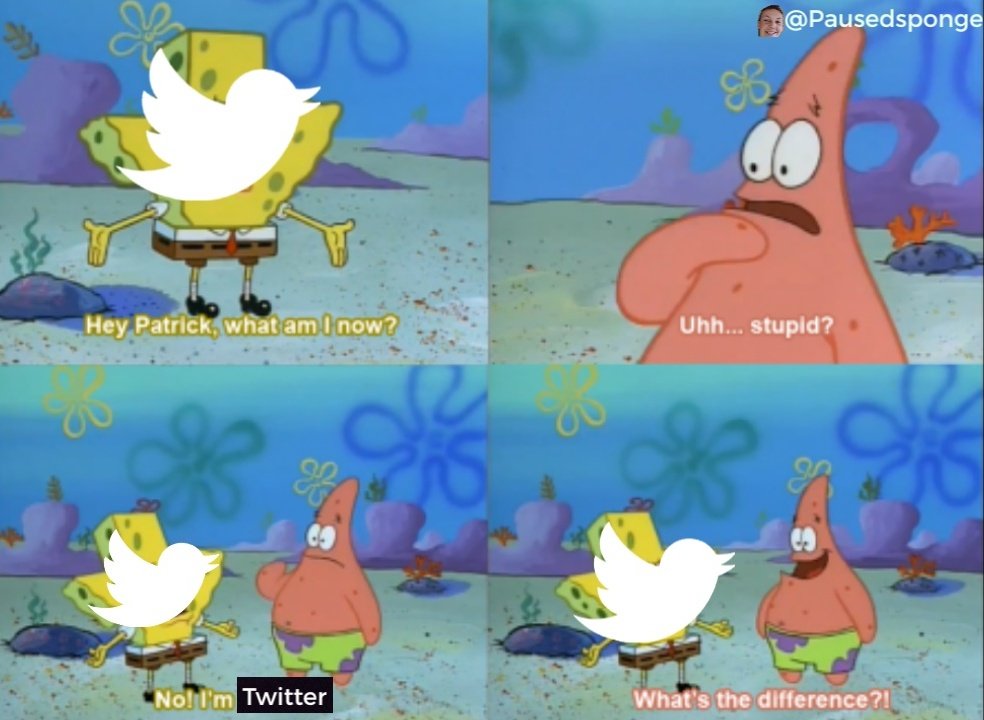 PausedSponge's tweet image. I hate twitter