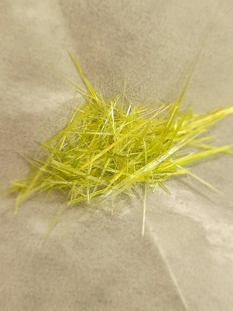 ChengYenPan1's tweet image. The pleasant moment for chemist- recrystallization.

Looks like the seagrass in the fish tank lol

#chemistry #recrystallization un