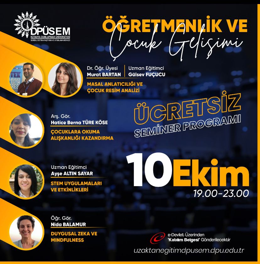 İlk 2 oturum tamamlandı. Son iki oturum 16-17 ekimde devam edecek arkadaşlar... 🤩🤩