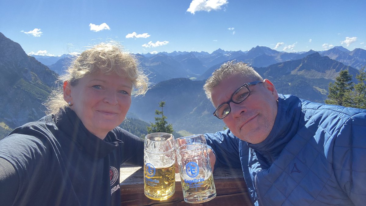 Kann man mal machen !! #wandern #Allgäu #1838m #Ostlerhütte #Erholung