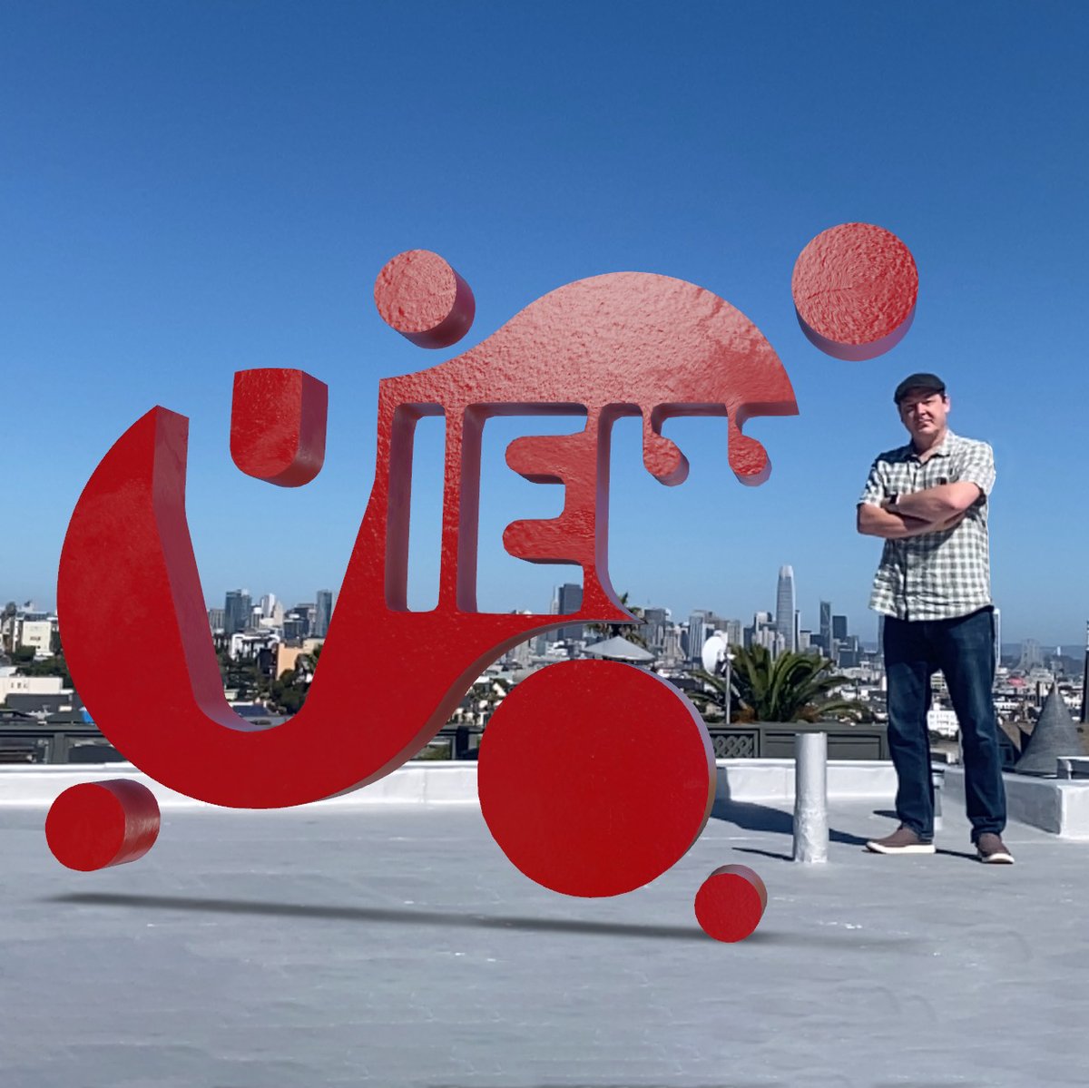 Mr_Sisson's tweet photo. Just standing by the View Conference's AR Logo!
I'll be there next week giving a presentation, workshop, and a panel. Here's the program:
https://t.co/StKTYSj2X7
#viewconference #viewconference2021 @ViewConference @pixarsrenderman #renderman #renderman24 #USDZ
#AR #ARlogo https://t.co/CINLPWCXzx