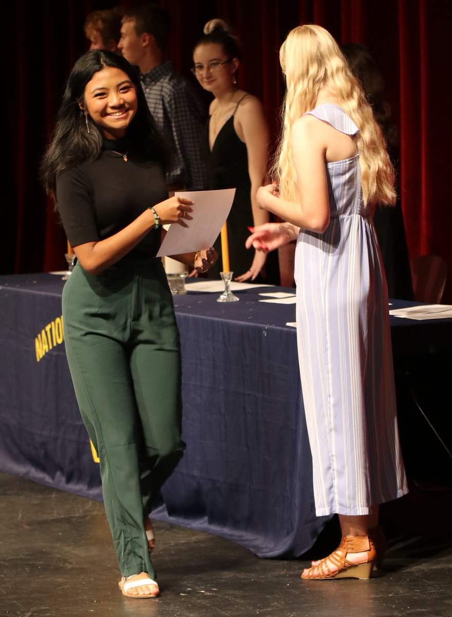 MSHSJournalism's tweet photo. Scholarship, leadership, service and character. @MSHS_NHS  welcomes 41 new members to its  chapter today! @MSHSactivities https://t.co/nUf2hzTEM9