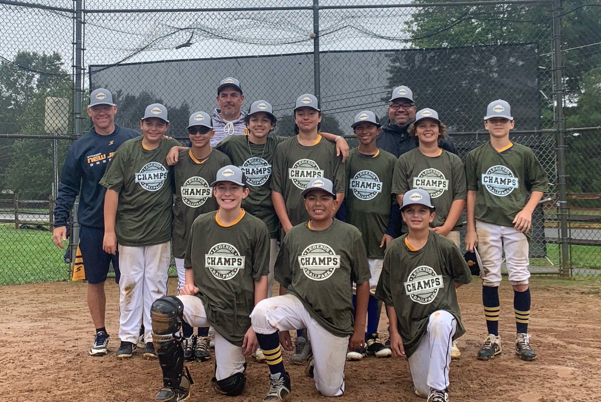 NJB13U Completes the sweep at the Legends tournament. Pitching from LHPs Gilger &amp; Rosario and RHPs Harrison &amp; Rivera kept 2 quality opponents off balance.  A balanced offense showed off situational as well as timely hitting.  #NJBFamily #NeverKnowWhoIsWatching #HardWorkPaysOff