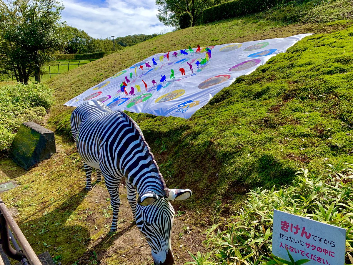 legacy_with's tweet photo. #石川県 #能美市
#アニマル五彩光輪
動物を形どり、
影も九谷五彩になっている。
柵の中に入るのはキケン
なのは、シマウマがいるからではない。
2021.9.30.
#ウルトラアート
#ultraart https://t.co/YHpq6Jlywe